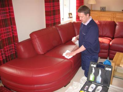 Leather cleaning Herts